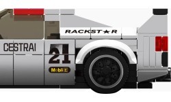 Sports Vehicle Brick Set White 411pcs.