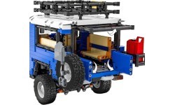 Set of 2087 Off-road Vehicle Building Blocks Blue