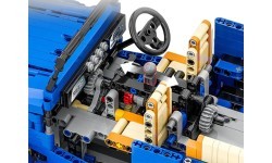Set of 2087 Off-road Vehicle Building Blocks Blue