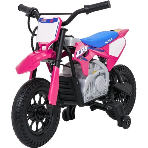 Электрический мотоцикл Honda CFR450R, розовый