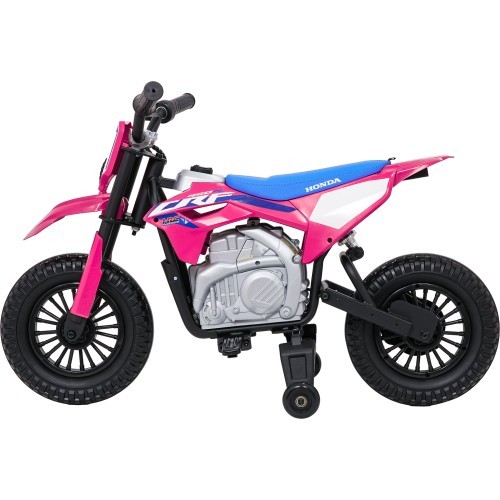 Elektriskais motocikls Honda CFR450R, rozā