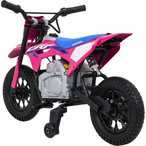 Elektriskais motocikls Honda CFR450R, rozā