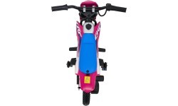 Elektriskais motocikls Honda CFR450R, rozā