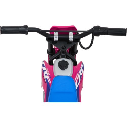 Elektriskais motocikls Honda CFR450R, rozā