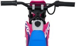 Elektriskais motocikls Honda CFR450R, rozā