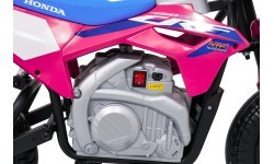 Elektriskais motocikls Honda CFR450R, rozā