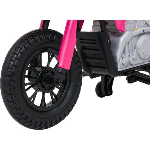 Электрический мотоцикл Honda CFR450R, розовый