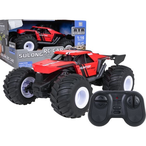Радиоуправляемый краулер RC Crawler 1:16 HUNTER, красный