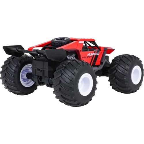 Tālvadības kāpelētājs RC Crawler 1:16 HUNTER, sarkans