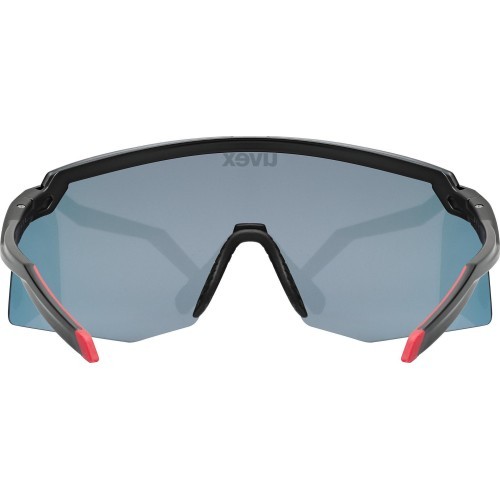 Brilles Uvex Pace Stage black matt / mirror red