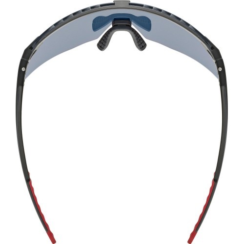 Brilles Uvex Pace Stage black matt / mirror red