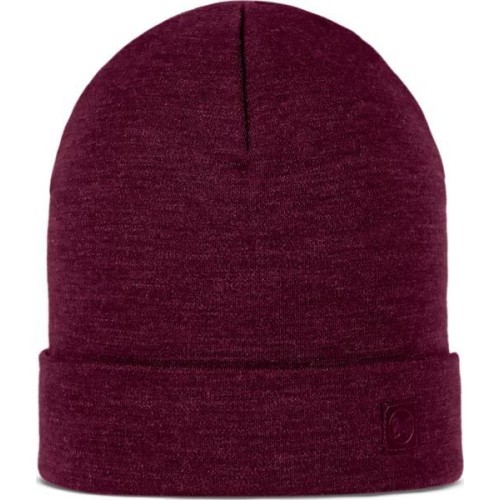 Merino Heavyweight Beanie Solid Tibetan Red - 422