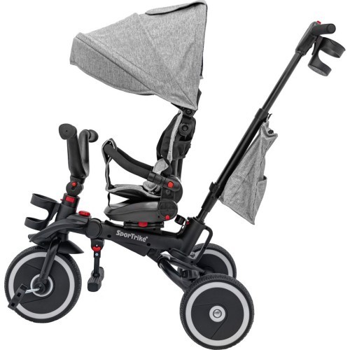 Трёхколёсный велосипед RIDER SPORTRIKE, серый