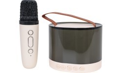Karaoke Microphone + Illuminated Speaker Set