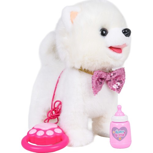 Interactive White Dog
