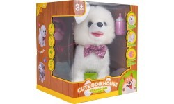Interactive White Dog