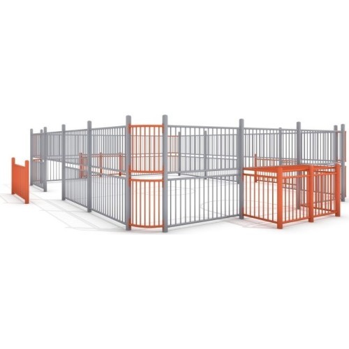 Futbola vārti Inter-Play 3 (9x7 m)