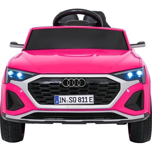 Bērnu elektromobilis Audi SQ8, rozā