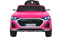 Bērnu elektromobilis Audi SQ8, rozā