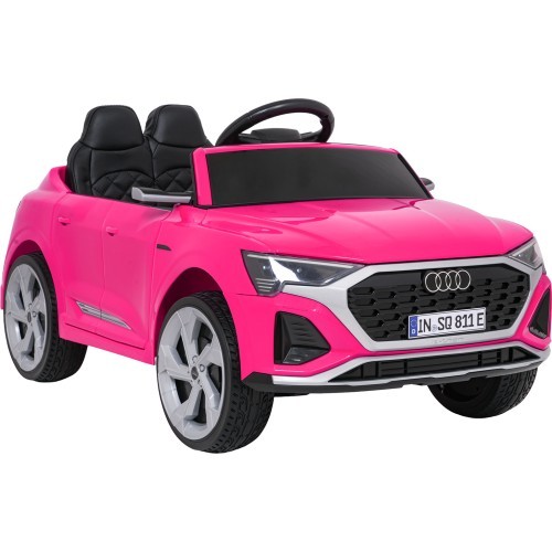 Bērnu elektromobilis Audi SQ8, rozā