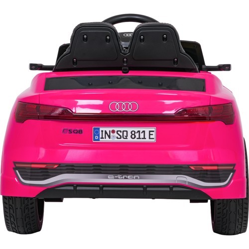 Bērnu elektromobilis Audi SQ8, rozā