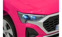 Детский электромобиль Audi SQ8, розовый