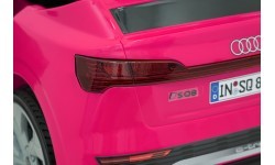 Bērnu elektromobilis Audi SQ8, rozā