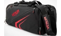 Спортивная сумка Venum Trainer Lite Evo - черная/красная