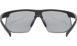 Brilles Uvex Aerios S, black matt / smoke