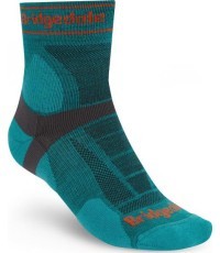 UL TrailRun Merino Sport 3/4 zeķes, zilganzaļas, S - 259