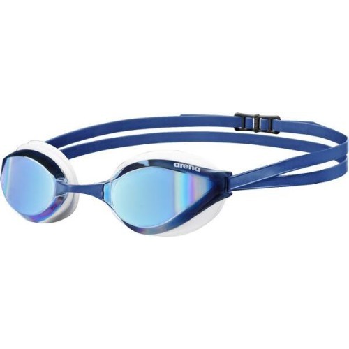 Peldbrilles Python Mirror, zilas/baltas
