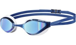 Peldbrilles Python Mirror, zilas/baltas