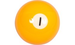 Aramith No.1 single pool ball 57.2mm