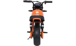 Elektriskais motocikls SUPERMOTO, oranžs