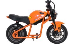 Электромотоцикл SUPERMOTO, оранжевый