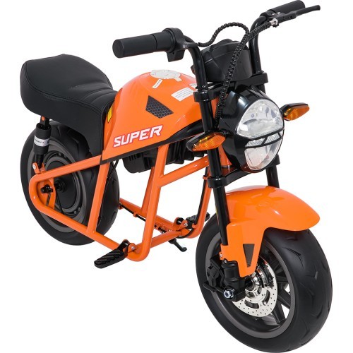 Электромотоцикл SUPERMOTO, оранжевый