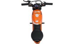 Elektriskais motocikls SUPERMOTO, oranžs