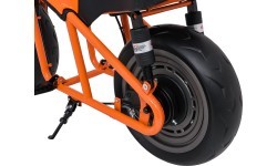 Elektriskais motocikls SUPERMOTO, oranžs