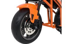 Электромотоцикл SUPERMOTO, оранжевый