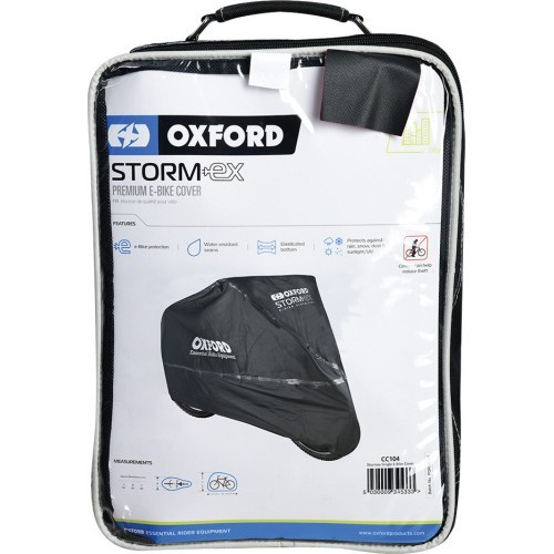 Чехол для электровелосипеда Oxford Stormex, чёрный