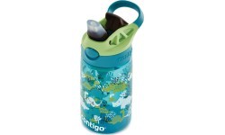 Kids' Water Bottle Easy Clean Green Dino Boy CON2127479, 420 ml