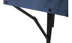 Gaisa hokeja galds Dybior Blue Ice, 150x76x86 cm, zils, salokāms