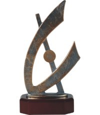 Металлическая статуэтка BEL391 - 16,5cm - Серебро/Бронза