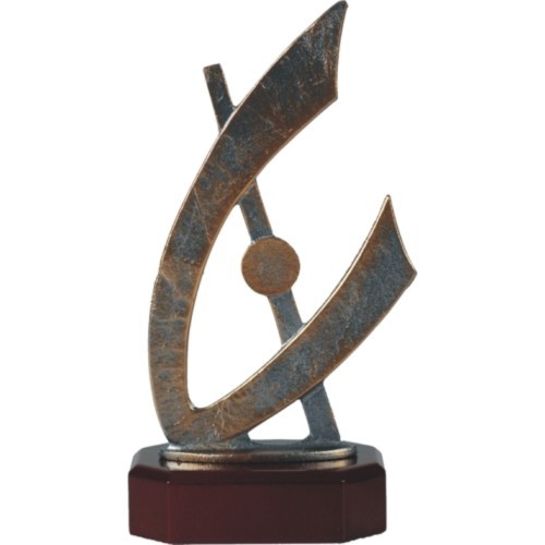 Металлическая статуэтка BEL391 - 16,5cm - Серебро/Бронза
