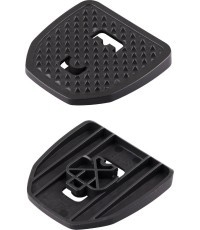 Pedāļu adapteri PEDAL PLATE 2.0 Shimano SPD, plakani (melni)
