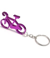 Keychain "Bicycle" (purple)