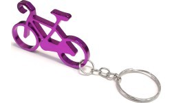 Keychain "Bicycle" (purple)