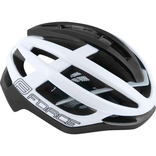 Velosipēdista ķivere FORCE Lynx 55-59cm S-M (balta/melna)
