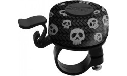 BONIN Skulls Bicycle Bell (black/grey)