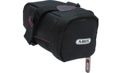 Grandinė ABUS 6KS Adapter Chain + ST5950 Saddle Bag // nuimama grandinė, įtraukiamas krepšelis (juoda)